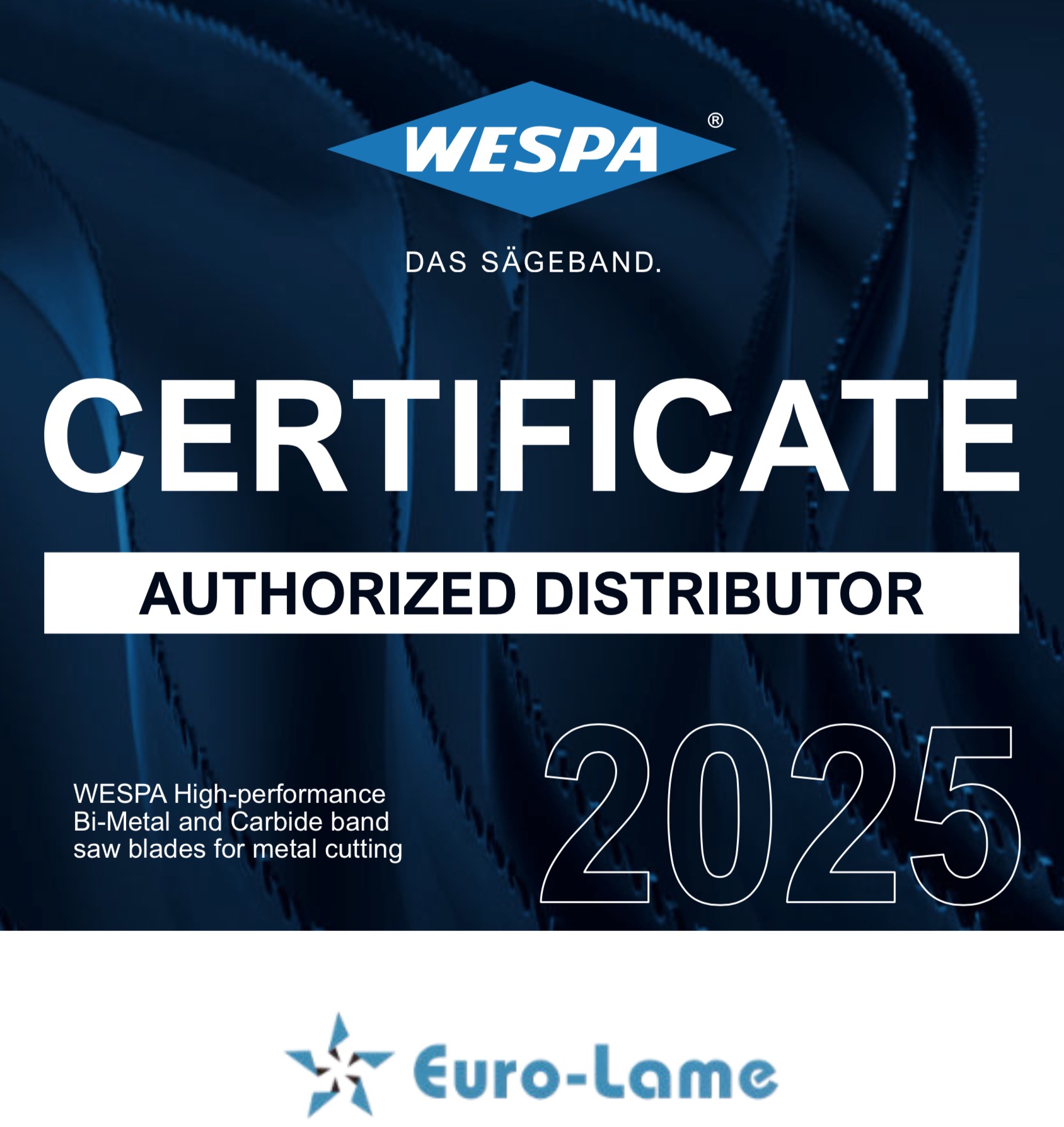 WESPA AUTHORIZED DISTRIBUTOR 2025